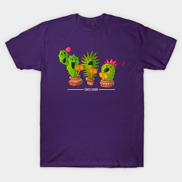 Cacti Choir T-Shirt by RemcoBakker